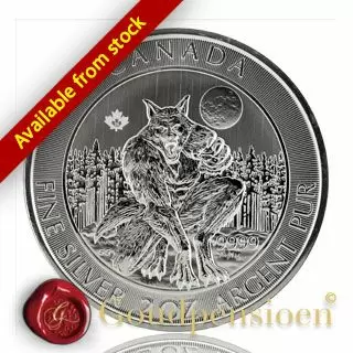 2 Oz Canada Werewolf 2021 | Creatures of the North | Buy silver coins