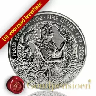 Methode bitter ze 1 Oz Maid Marian 2022 | Myths & Legends | Zilveren munt kopen