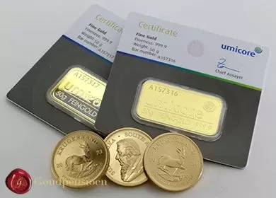 Ongewapend Licht contrast Gouden munten of goudbaren kopen? - Edelmetaal informatie