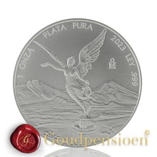 2021 Mexico 1-oz Silver Libertad NGC MS69 FR w/Mexico Label