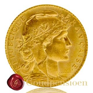 20 Frank Frankrijk Marianne gouden munt
