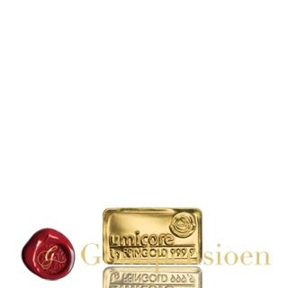 1 gram goudbaartje | Umicore | 99,99% | goud kopen